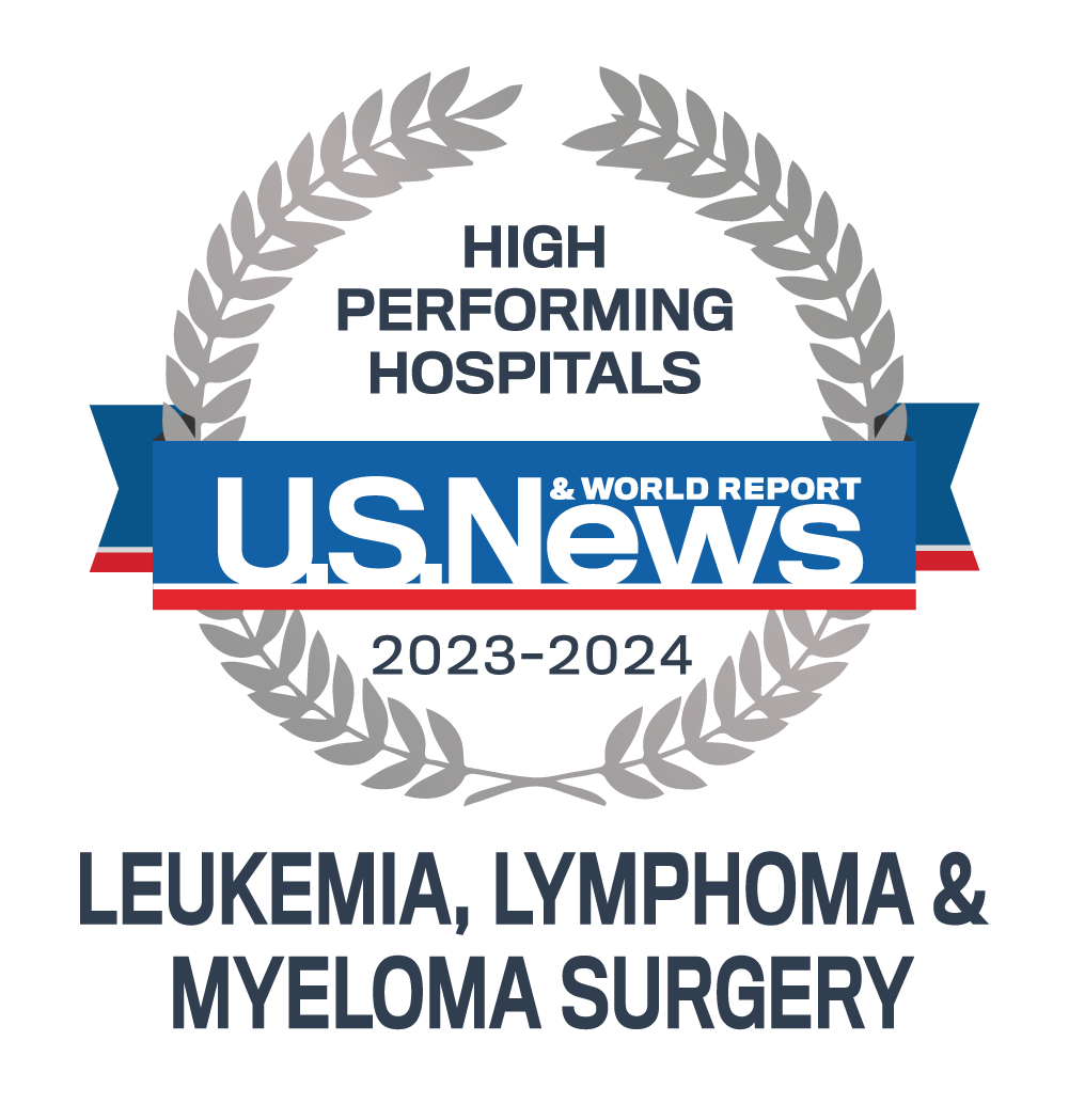 US News and World Report High Performing Hospitals Leukemia, GW Hospital, Washington, DC